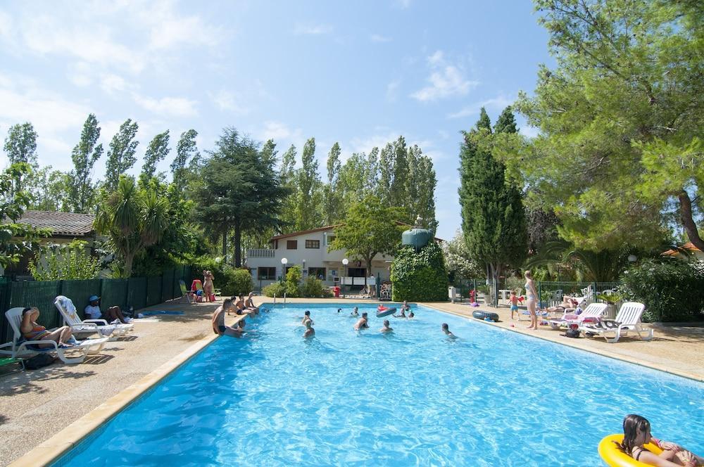 Camping Le Rebau Montblanc Extérieur photo